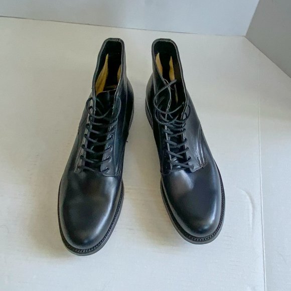 Vintage 1968 RCMP Black Dress/Work Boots - Picture 4 of 10
